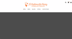 Desktop Screenshot of elratoncitoperezmoda.com